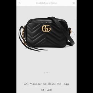 GG Marmont matelassé mini bag